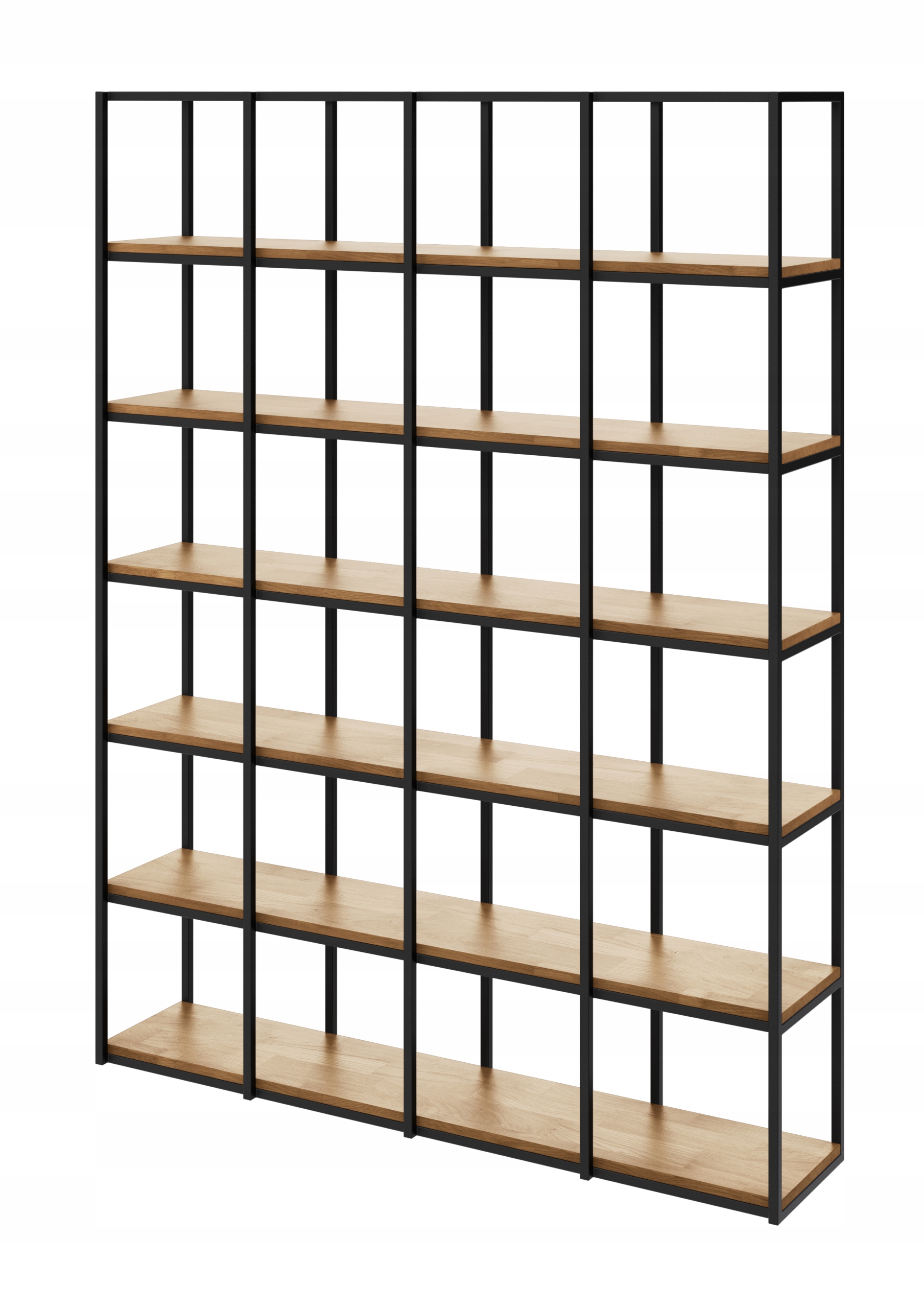 Regál Wood Box 212x160 Loft na knihy