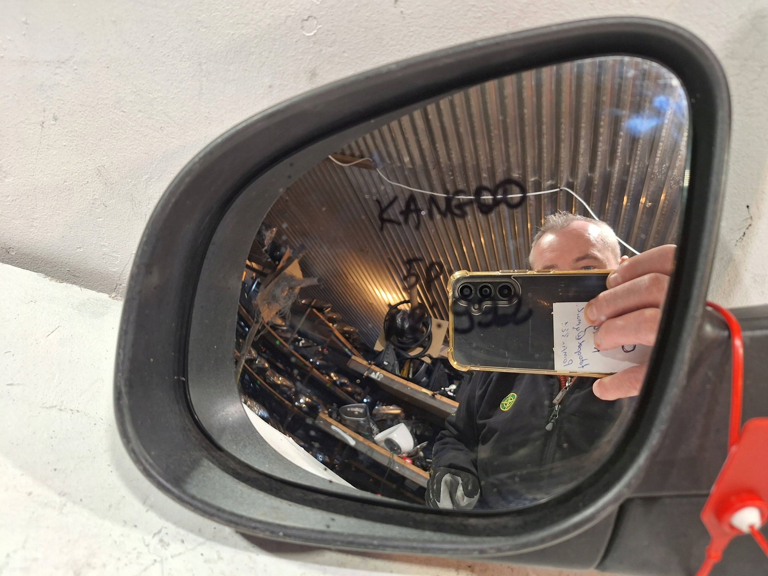 mirror exterior left RENAULT KANGOO III 5 PIN 14