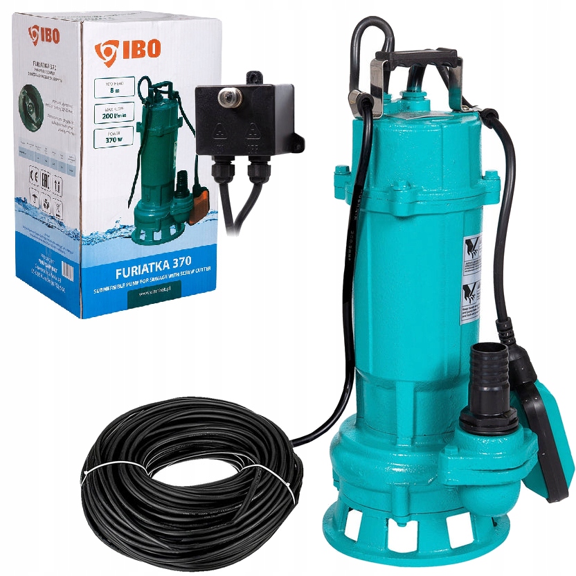 Pompa Do Szamba Z Rozdrabniaczem Furiatka 370 Ibo