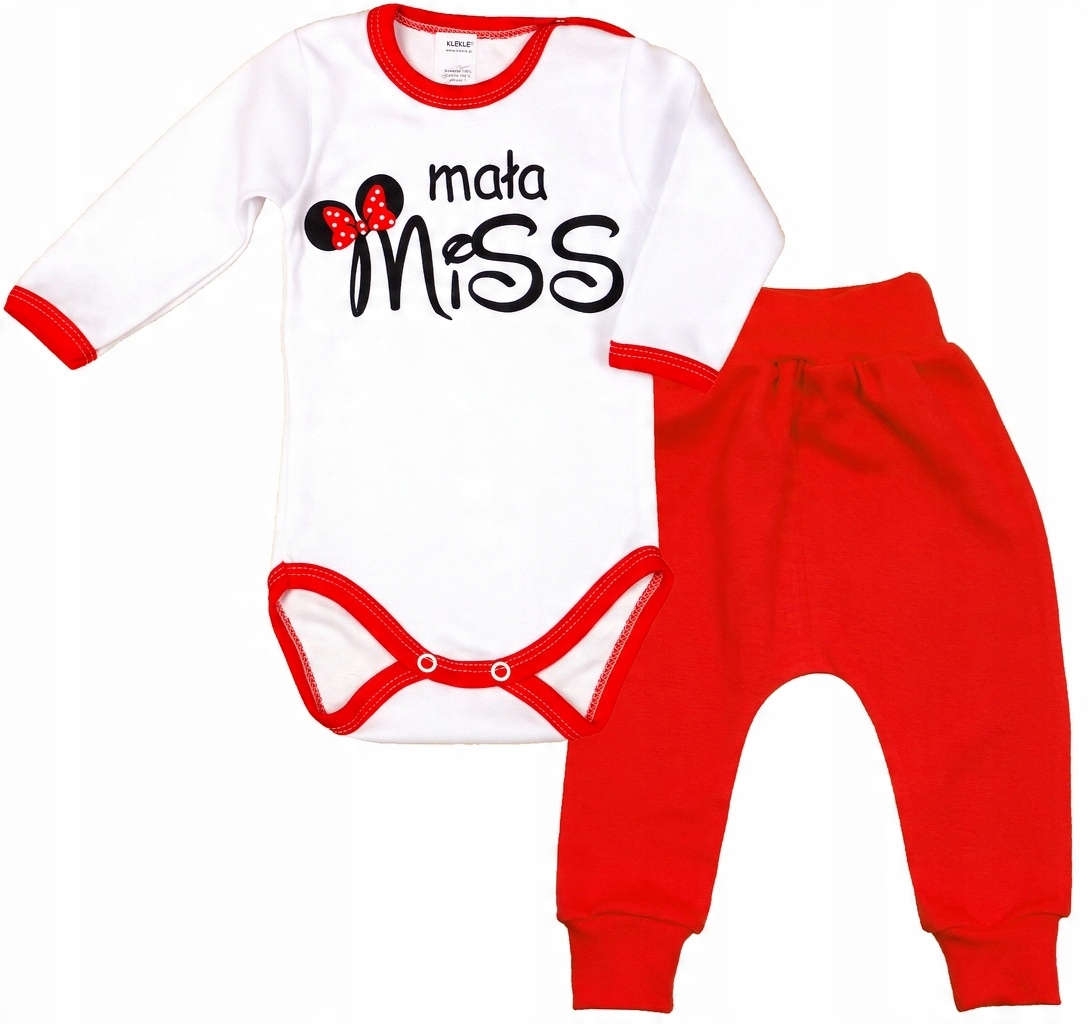 

Komplet Body Nadruk Legginsy 68 Klekle
