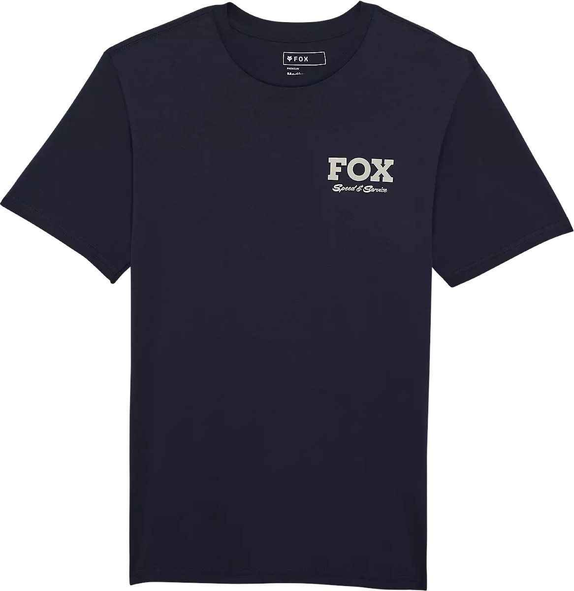Tričko Denní tričko Fox Speed & Service Premium Ss Tee Midnight vel. L