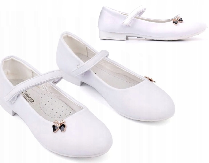 -% Balerinki Rzepy KOMUNIJNE Dziewczynka BIAŁE r31