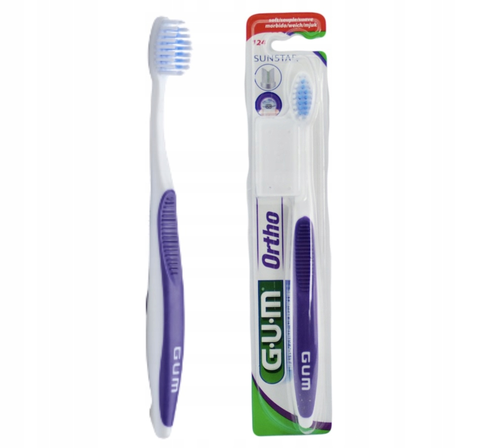 

Gum Butler 124 Ortho ortodontyczna szczoteczka