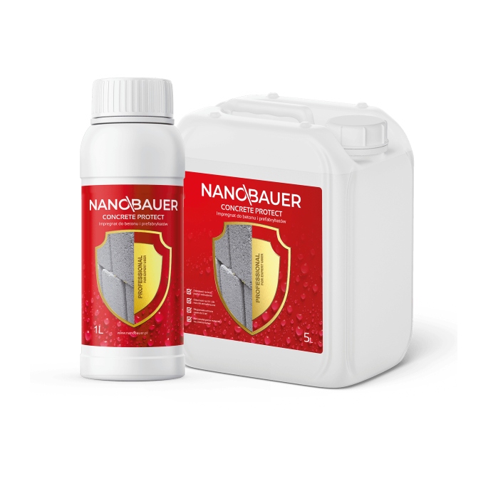 

Bezbarwny Impregnat Do Betonu Nanotechnologia 5L