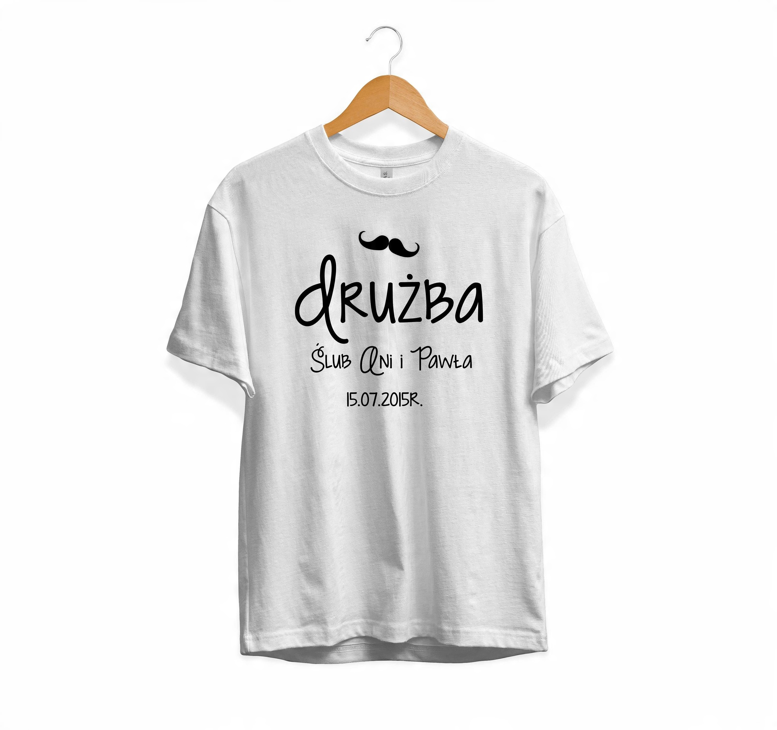 

Koszulka dla Drużby, Koszulka na sesje ślubną Ślub