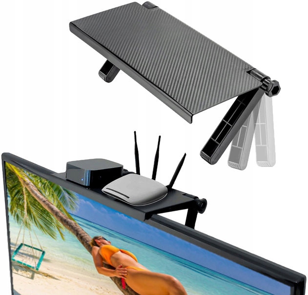 

Półka Nakładana Monitor Tv Uchwyt Dekoder Dvb-t