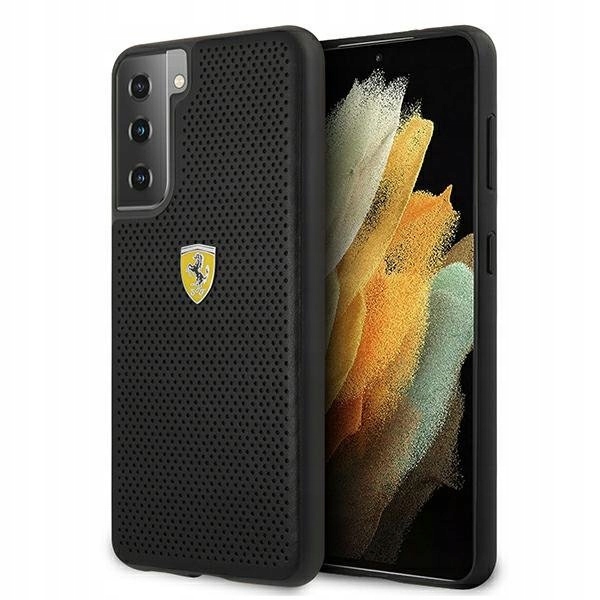 

Etui Ferrari Samsung Galaxy S21 czarny/black