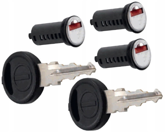 Цилиндр замка ZADI 3 шт. + 2 ключа