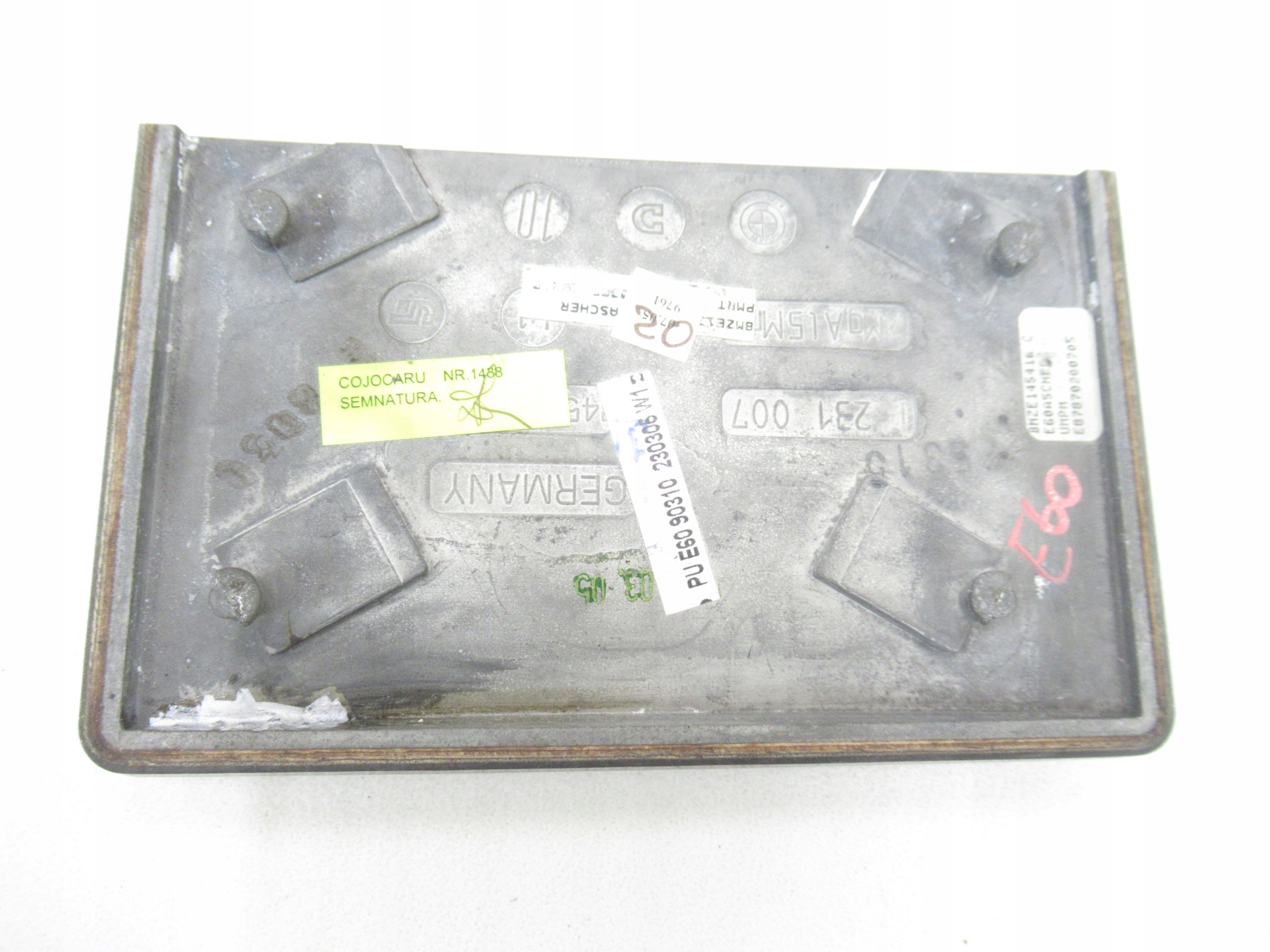 Blende Abdeckung Handschuhfach konsole dekor BMW e60 e61 Holz
