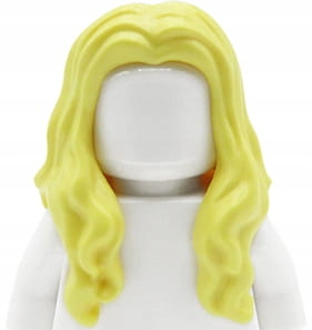 

Lego włosy figurki damskie, blond, długie