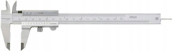 Suwmiarka kieszonkowa, z blokadą suwaka 150mm FORMAT