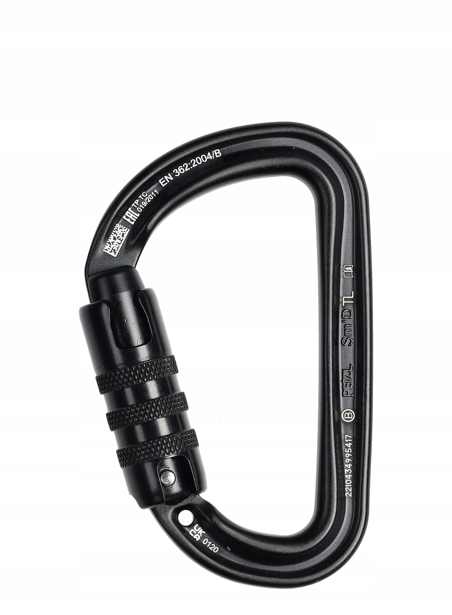Karabina Petzl Sm'D Triact-Lock černá