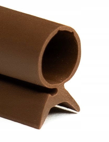 USZCZELKA DRZWI STALOWE GERDA JASNY BRĄZ RYBKA 5 mb