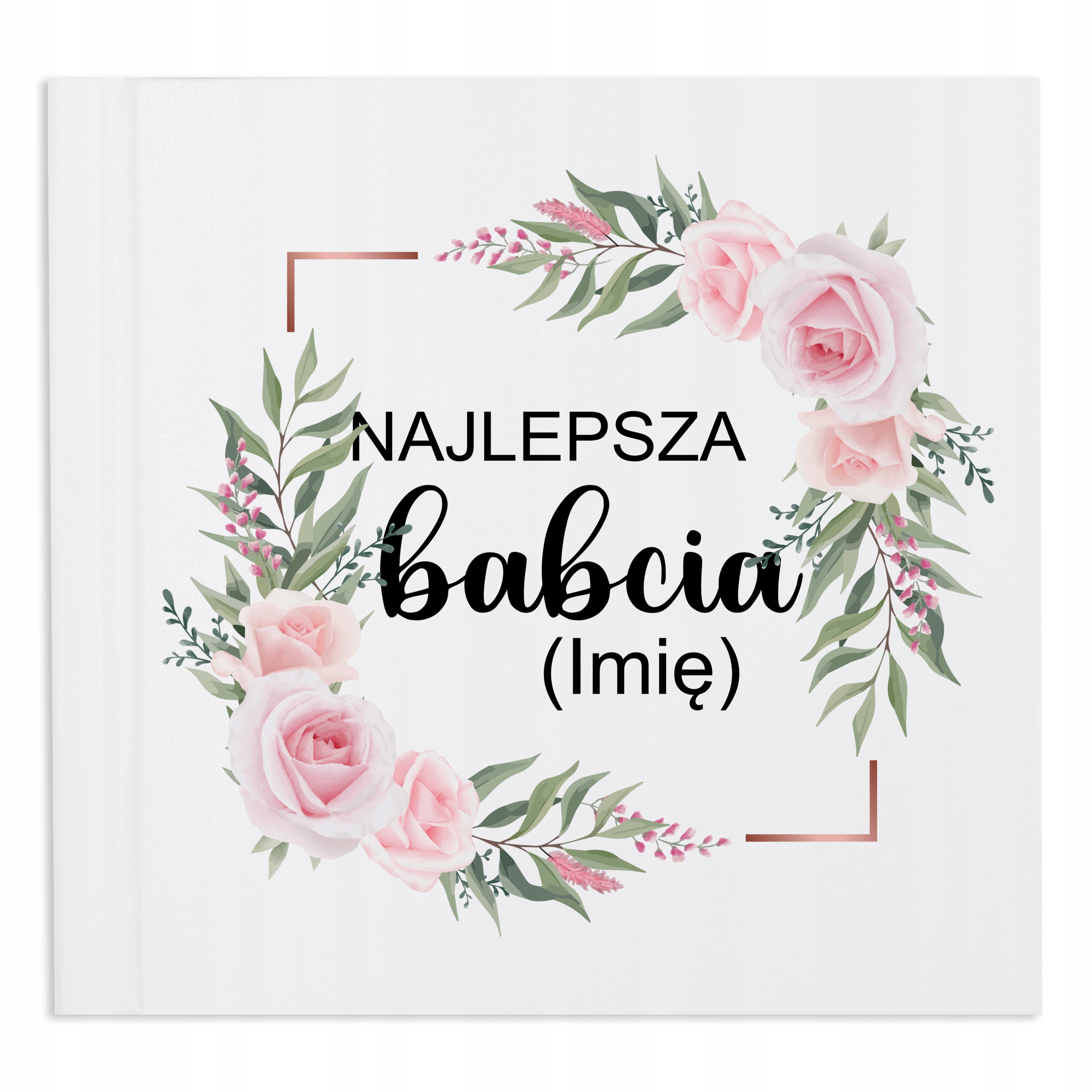 Album na fotografie Černé interiéry Den babiček Nejlepší babička Jméno Vzory