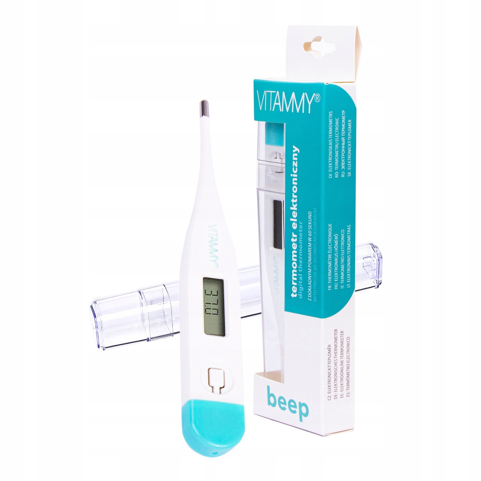

Vitammy Beep Termometr Elektroniczny Z Etui