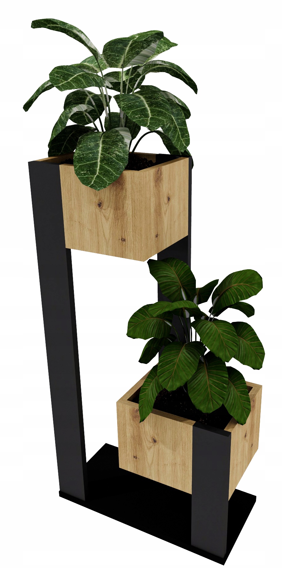 Květináč Karo květináč stojící květiny dům loft květináč artisan duo 2