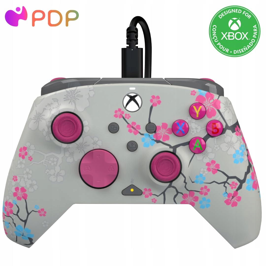 Pdp Xbox Rematch Glow Wired controller Blossom