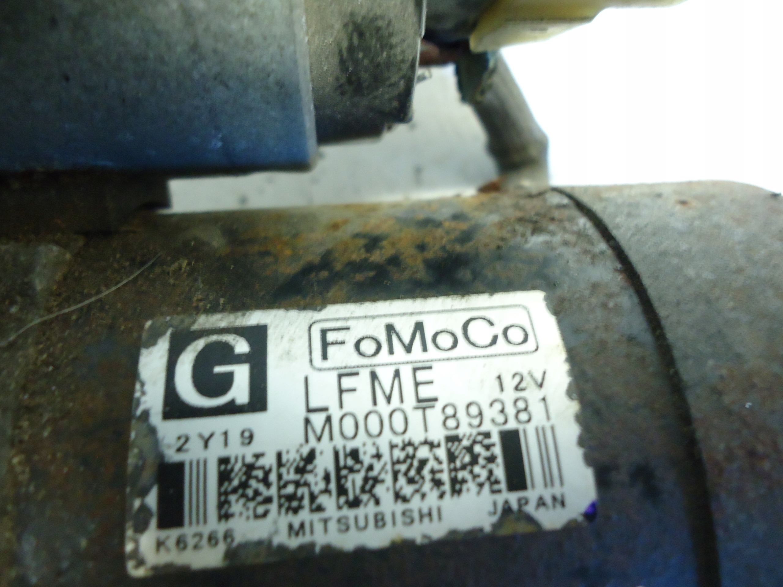 MAZDA 2.0 16V LF DISI starter M000T89381