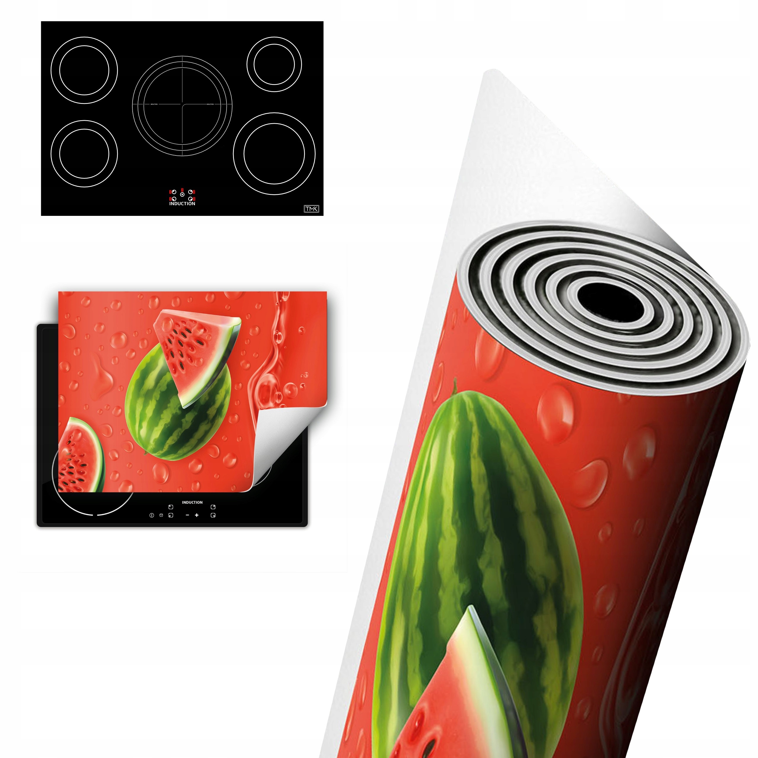 Vinylová Ochrana Na Indukci Desek 80x52 Meloun