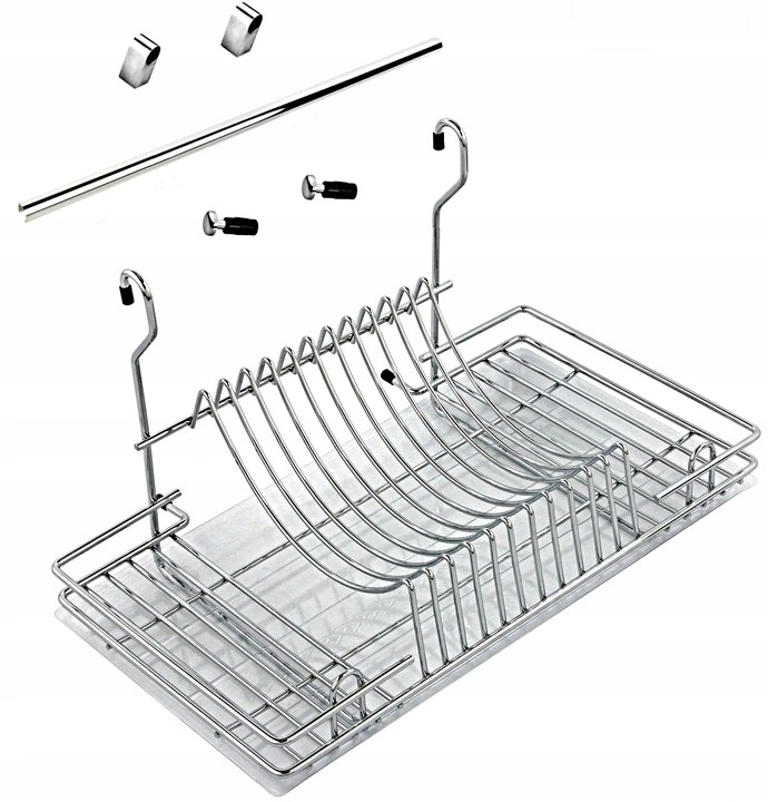 

Komplet Ociekarka Na Reling+reling Chrom