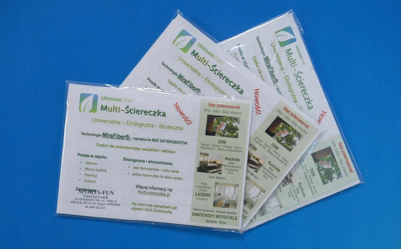 

Multi-ściereczka - 3sztuki