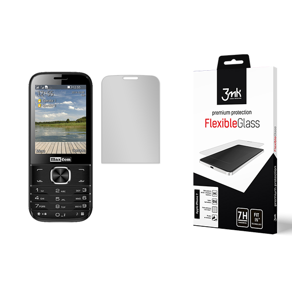 

Do MaxCom MM237 Nietłukące szkło 3mk FlexibleGlass