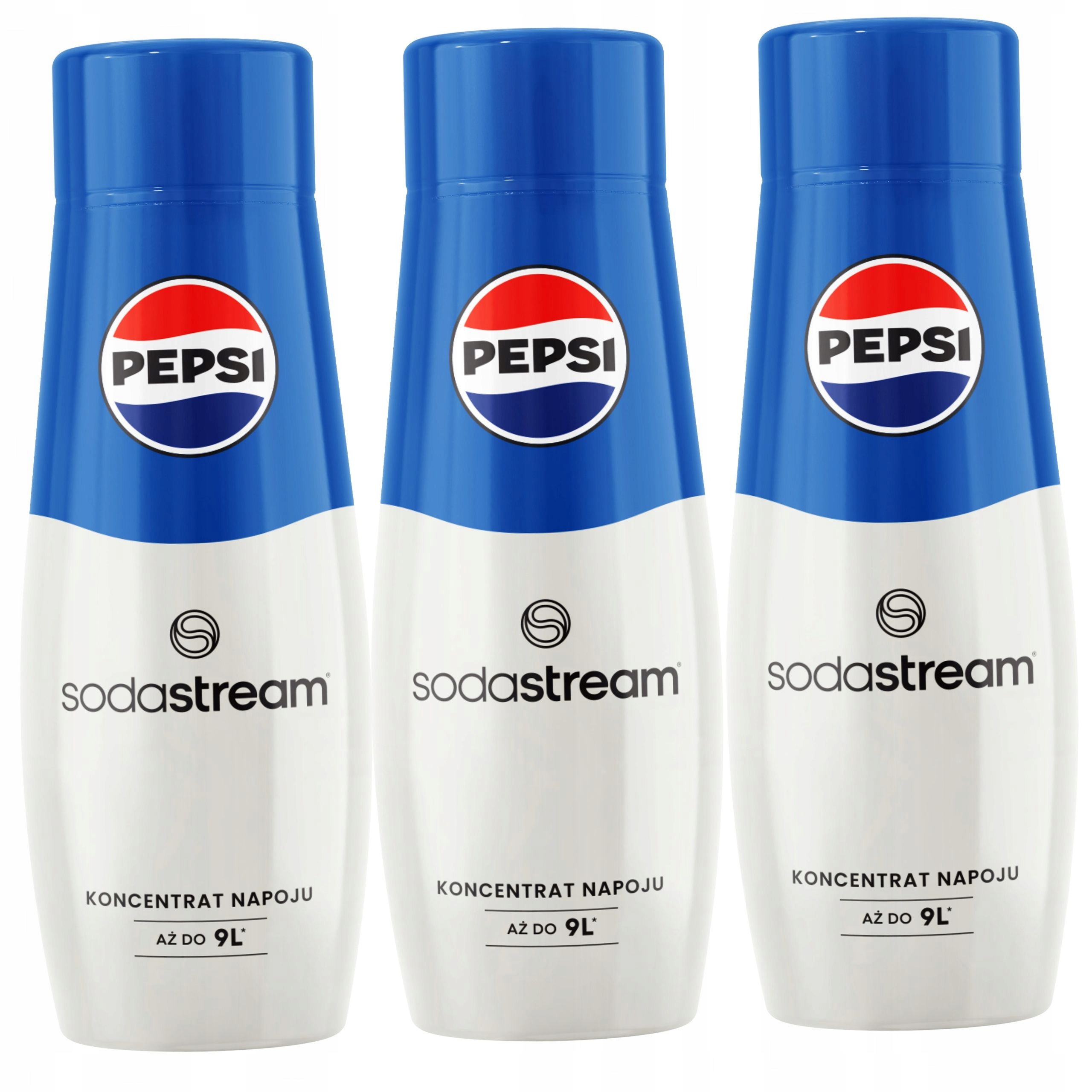 Levně 3 x Pepsi sirup 440 ml Sodastream Koncentrát Cola pro vodu ze saturátoru