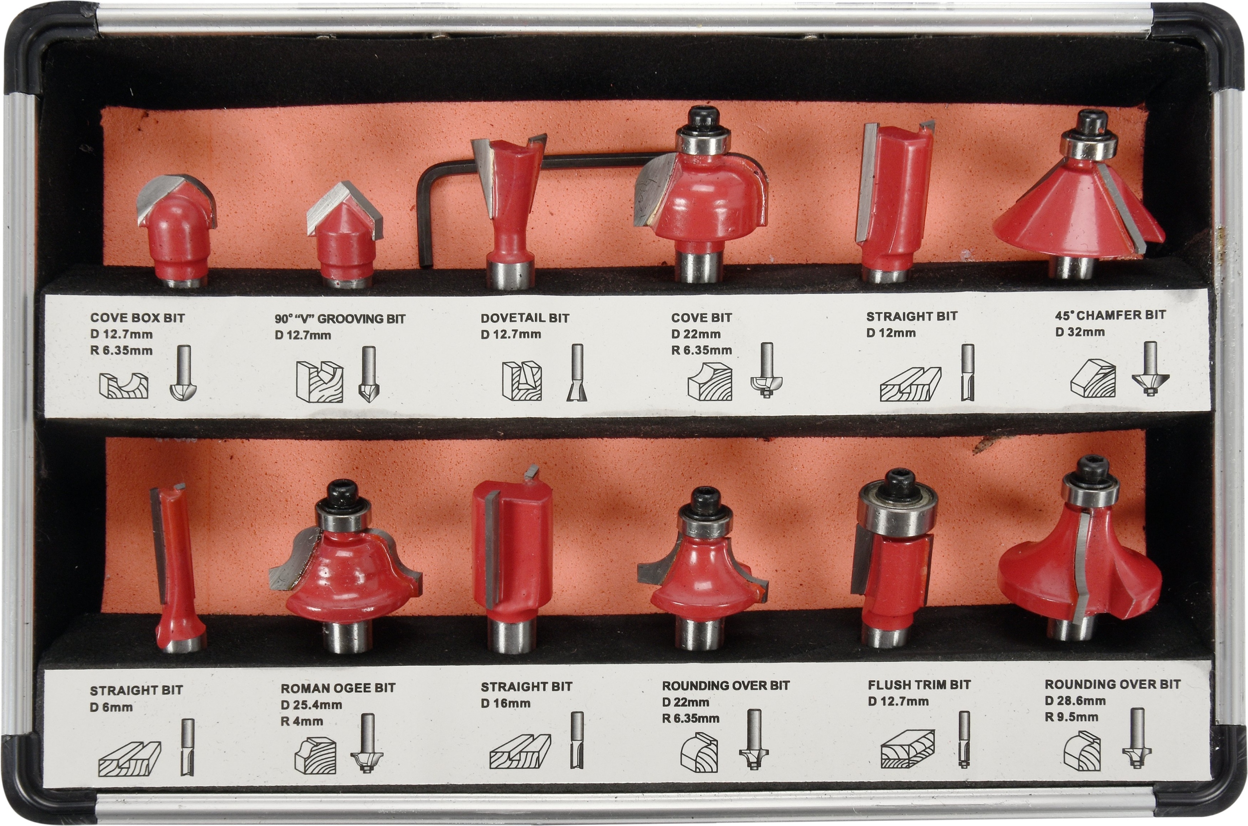 FREZARKA GÓRNOWRZECIONOWA 2100W + ZESTAW FREZÓW Informacje dodatkowe odsysanie pyłu regulacja obrotów