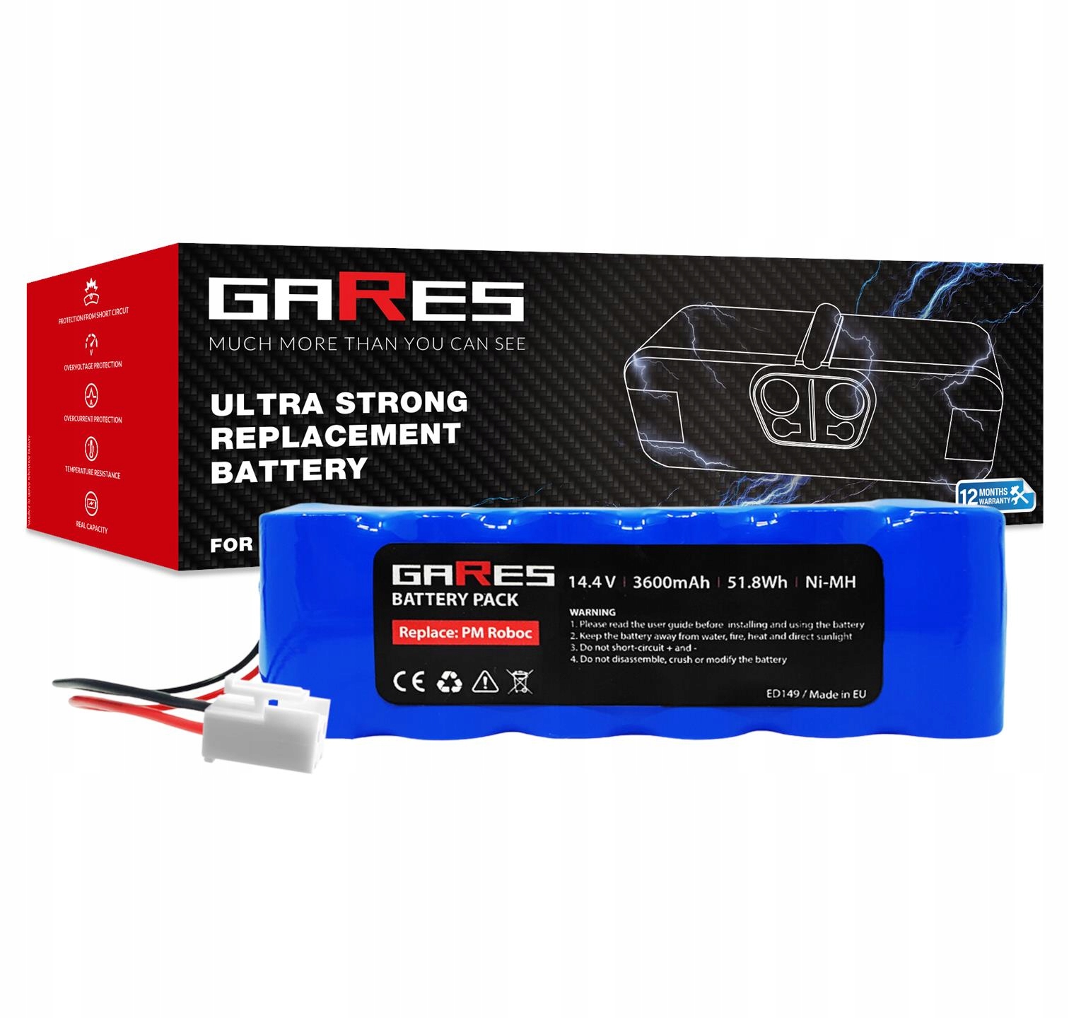 Akumulátorová batéria pre Powermed Robocop 14,4V 3,6Ah