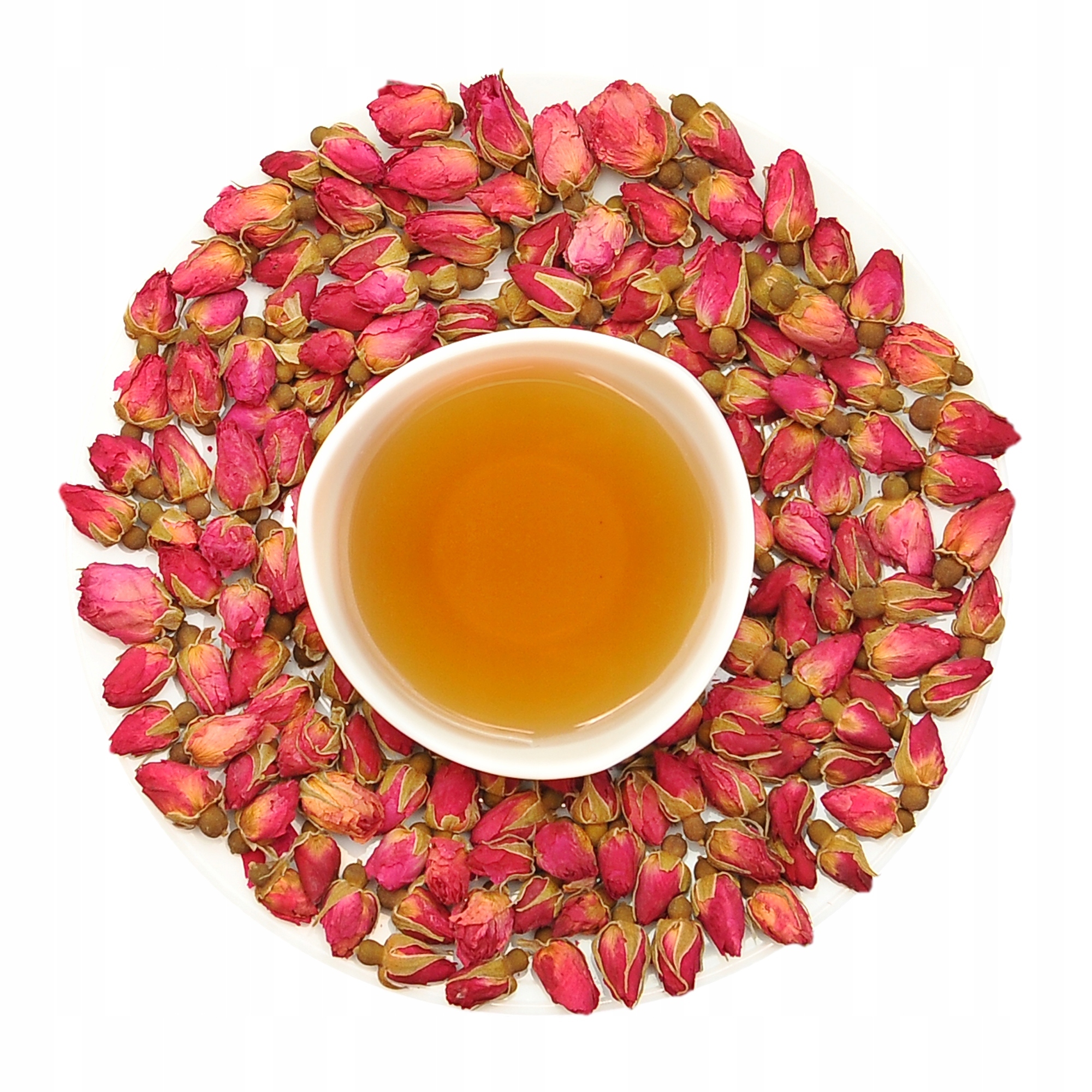 Levně Sušené pupeny růže červené jedlé květy 500 g