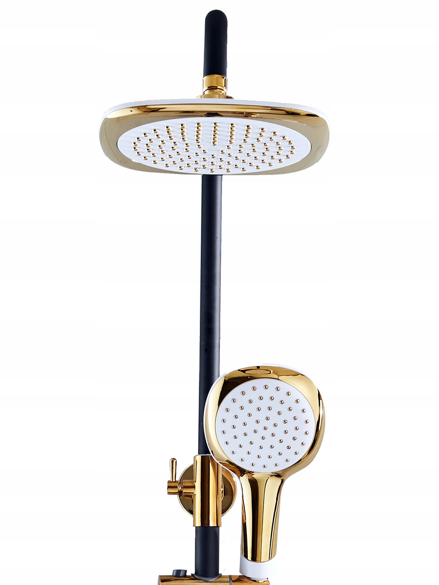 Nastaviteľná sprcha 160-190 mosadzný ingot nový CE Kód výrobcu rain_190_czar-gold-white_w_8716