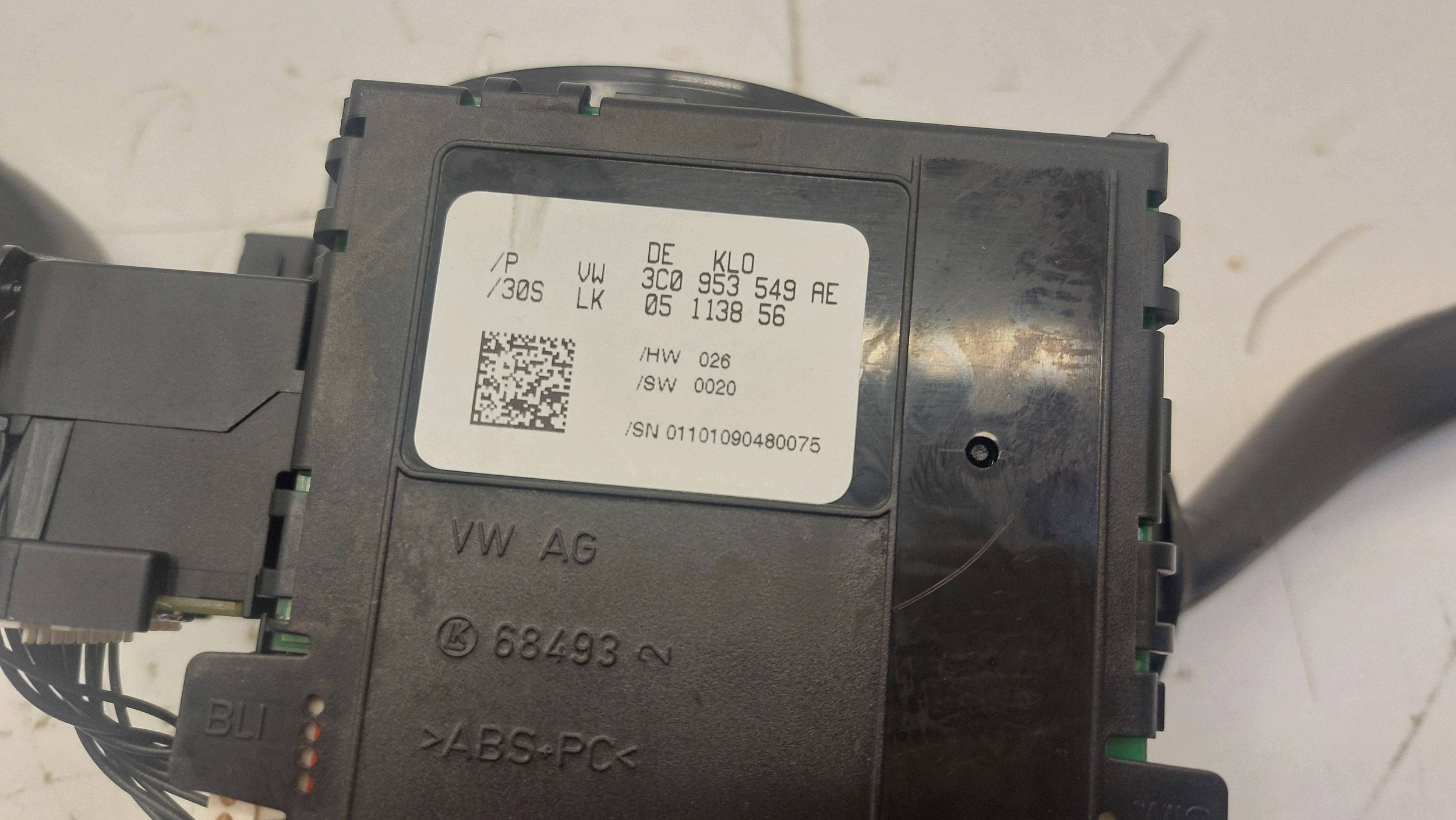 VW PASSAT B6 05r- MANETKA DEVIO LUCI TERGICRISTALLO TERGI TEMPOMAT 3C9953513AF