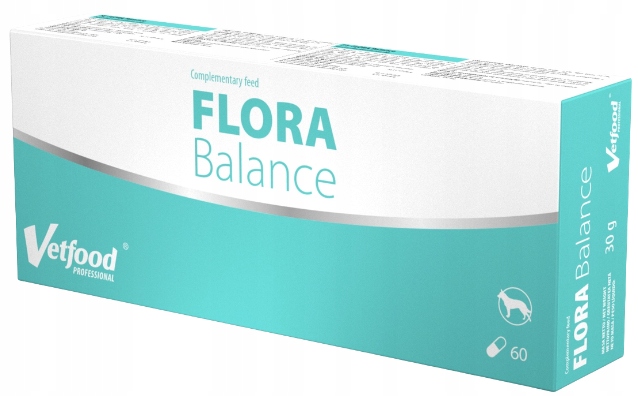 Vetfood Flora Balance kapsułki dla psa i kota 60 kaps.