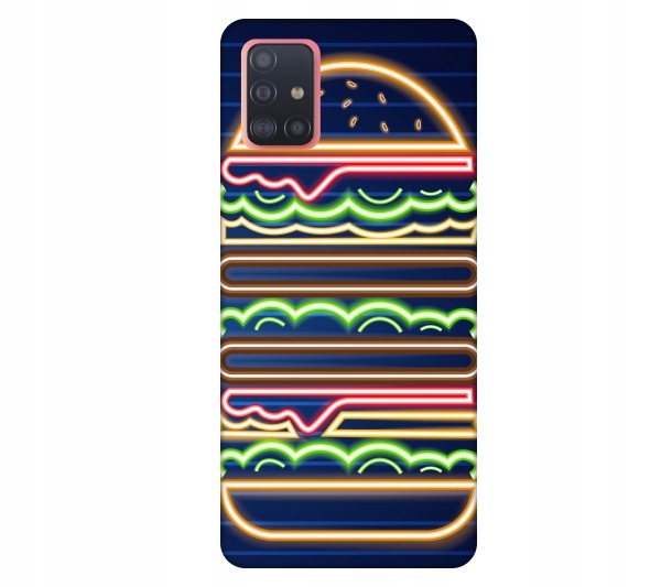 

Etui pokrowiec do Samsung Galaxy A51 Neon burger