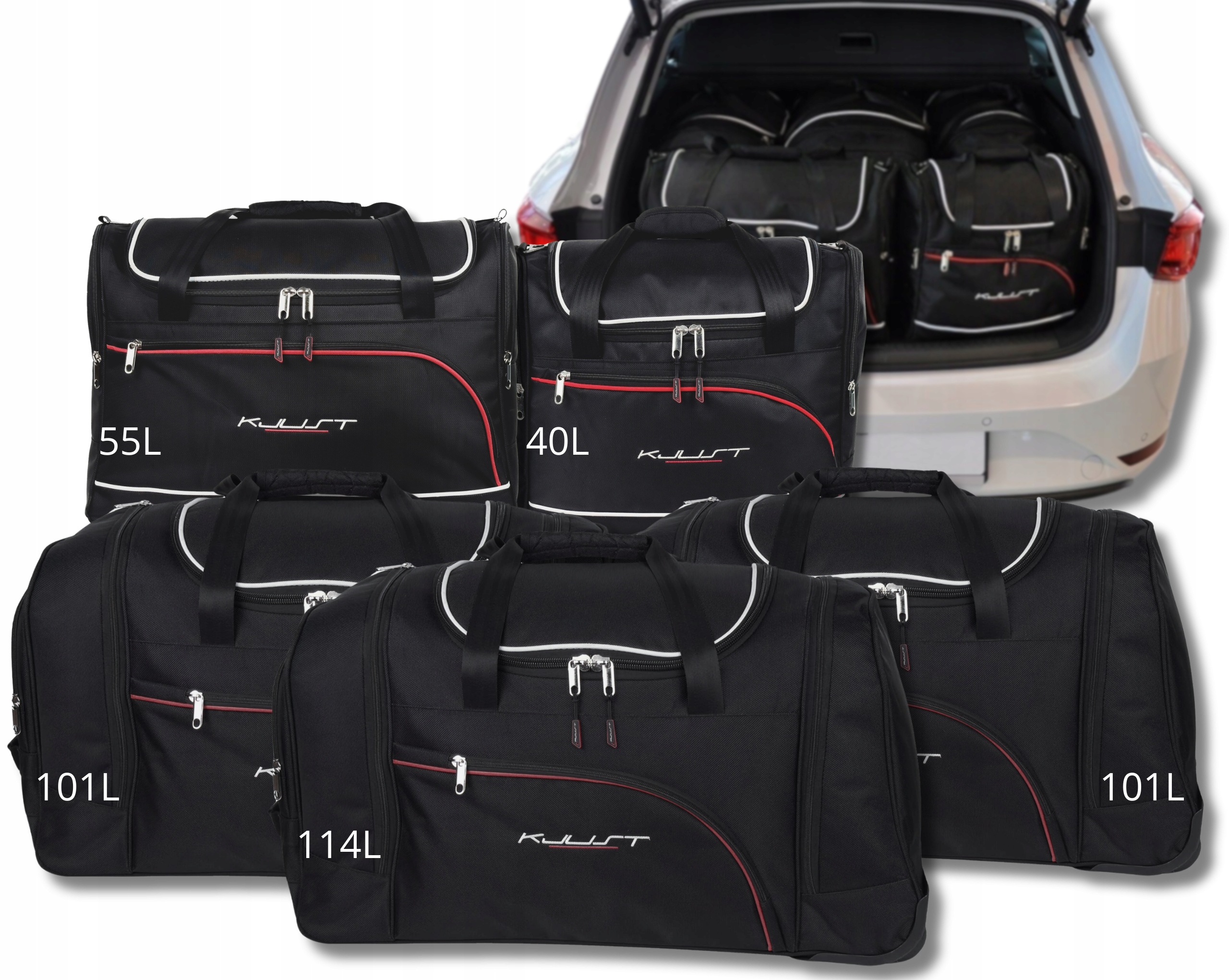 Cestovná Taška Do Kufra Seat Leon St Hybrid 2020+ 5 ks
