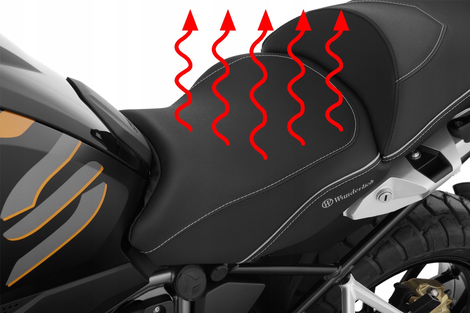 BMW R1250GS SIEDZENIE KIEROWCY OGRZEWANE OBNIŻONE