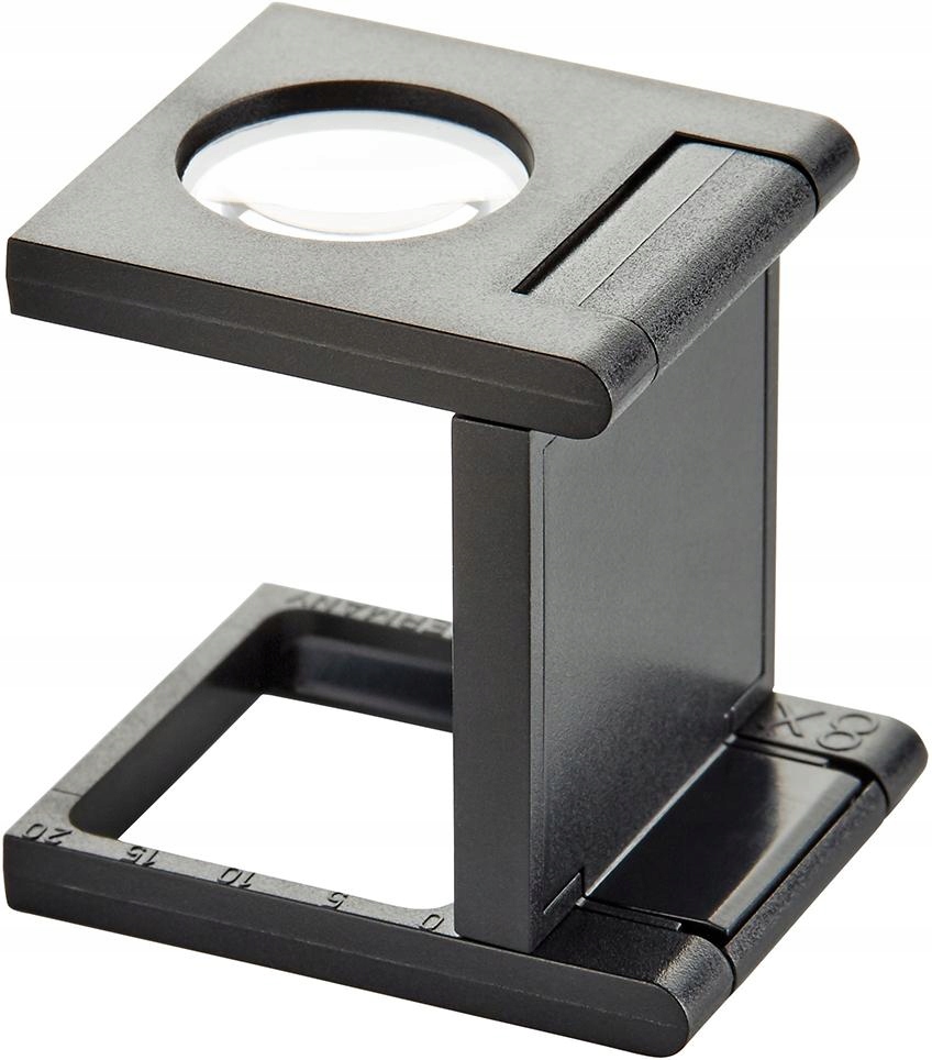 Textilní lupa s 8násobným zvětšením s měřítkem Eschenbach