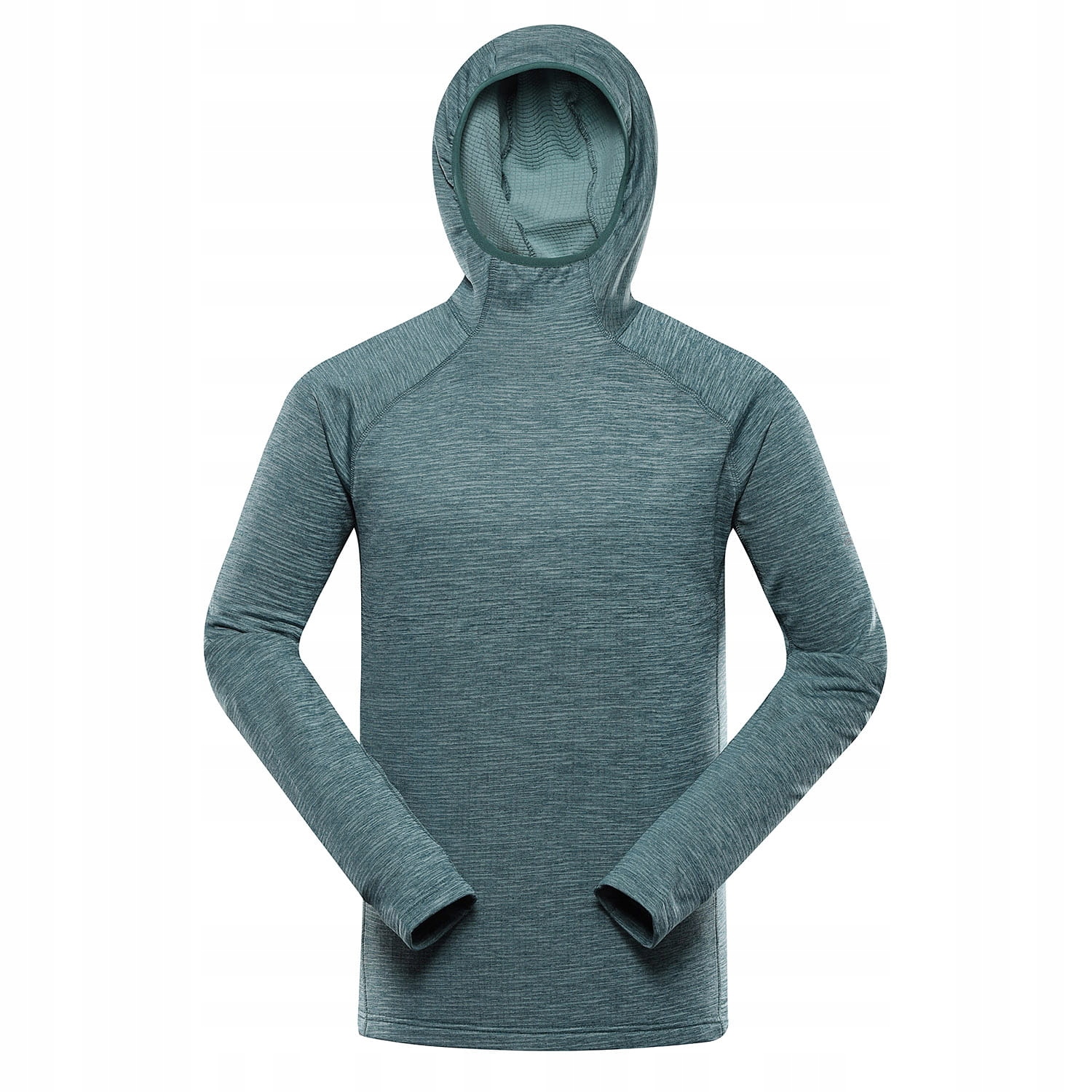 Alpine Pro Męska bluza sportowa z kapturem Rolt k.morska zieleń r.L