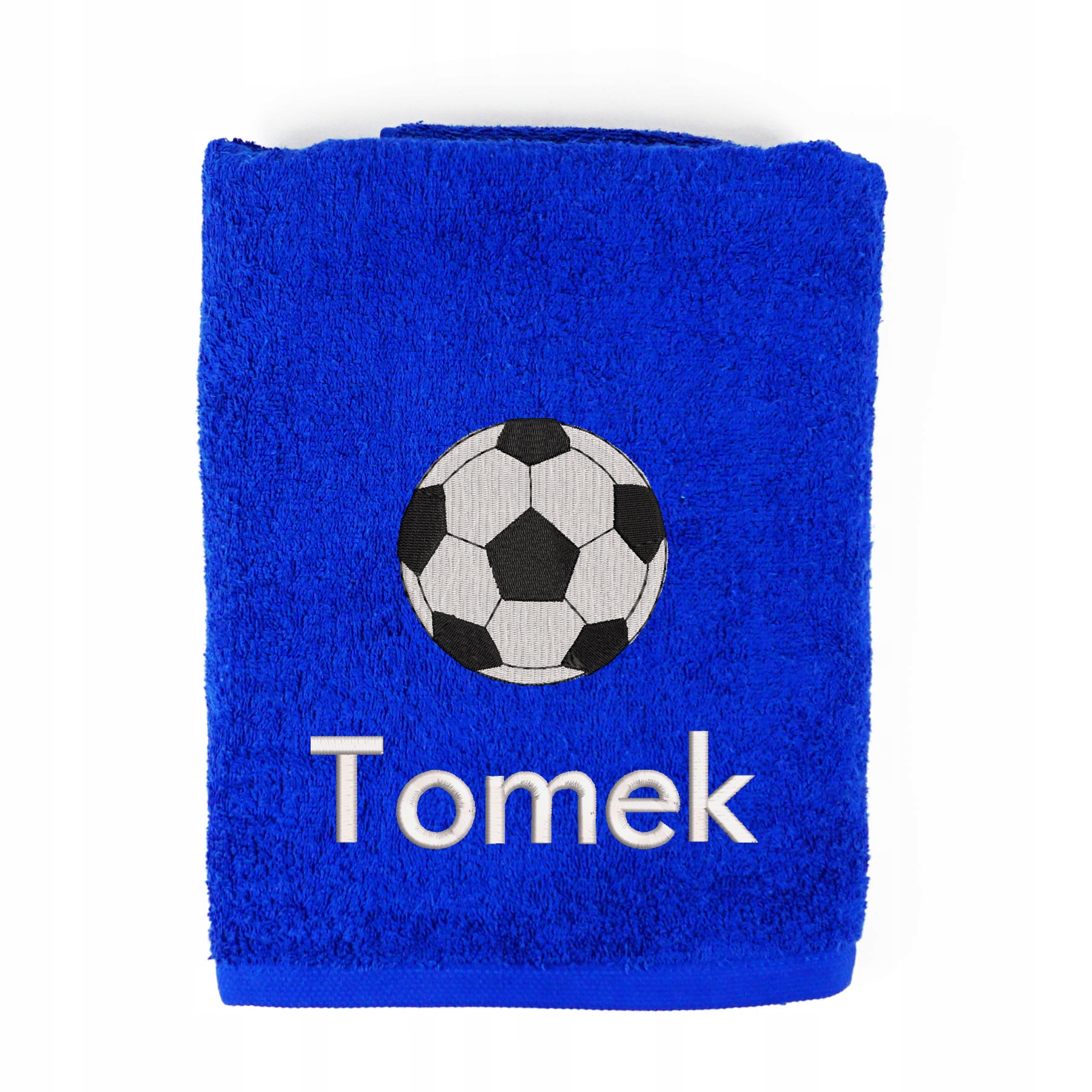 RĘCZNIK KĄPIELOWY Z HAFTEM PIŁKI NA PREZENT + IMIĘ Marka inna