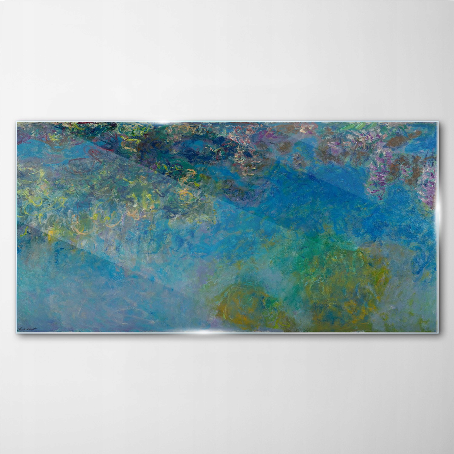 

Fotoobraz szklany na ścianę Wisteria Monet 100x50