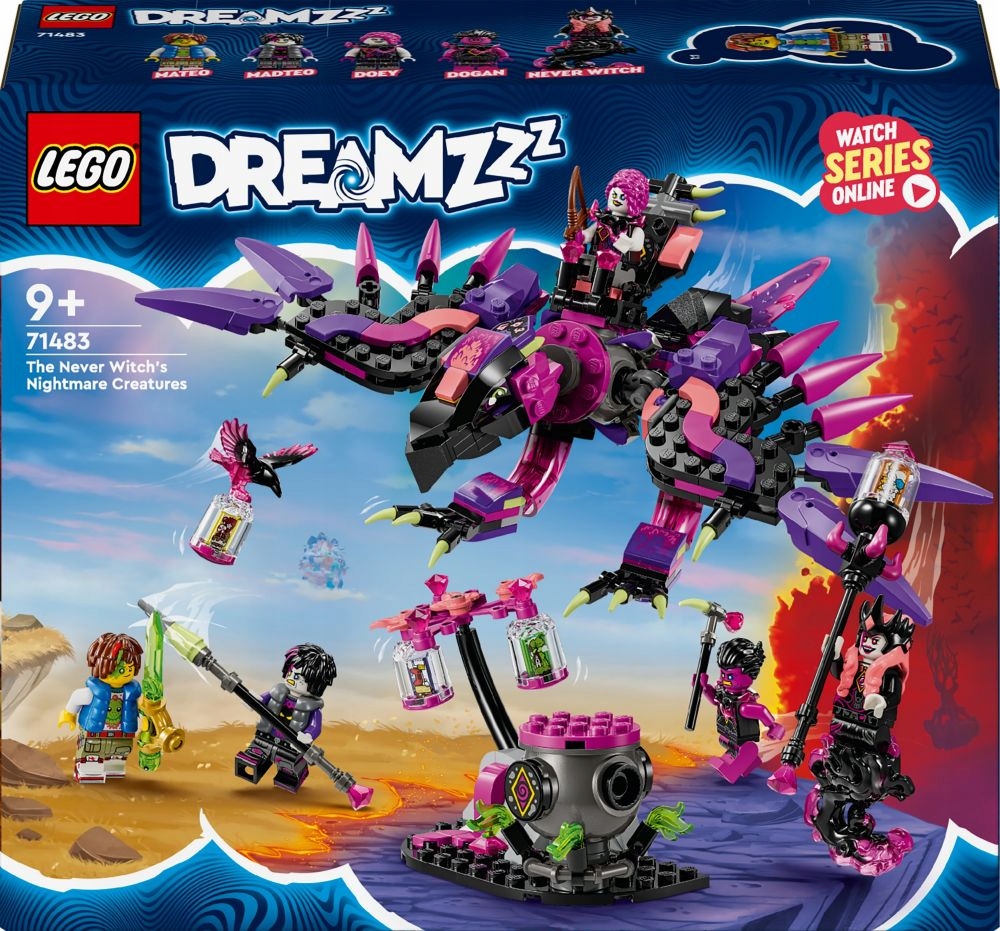 Lego DREAMZzz Stvoření z nočních můr Nikdyvědomí 71483