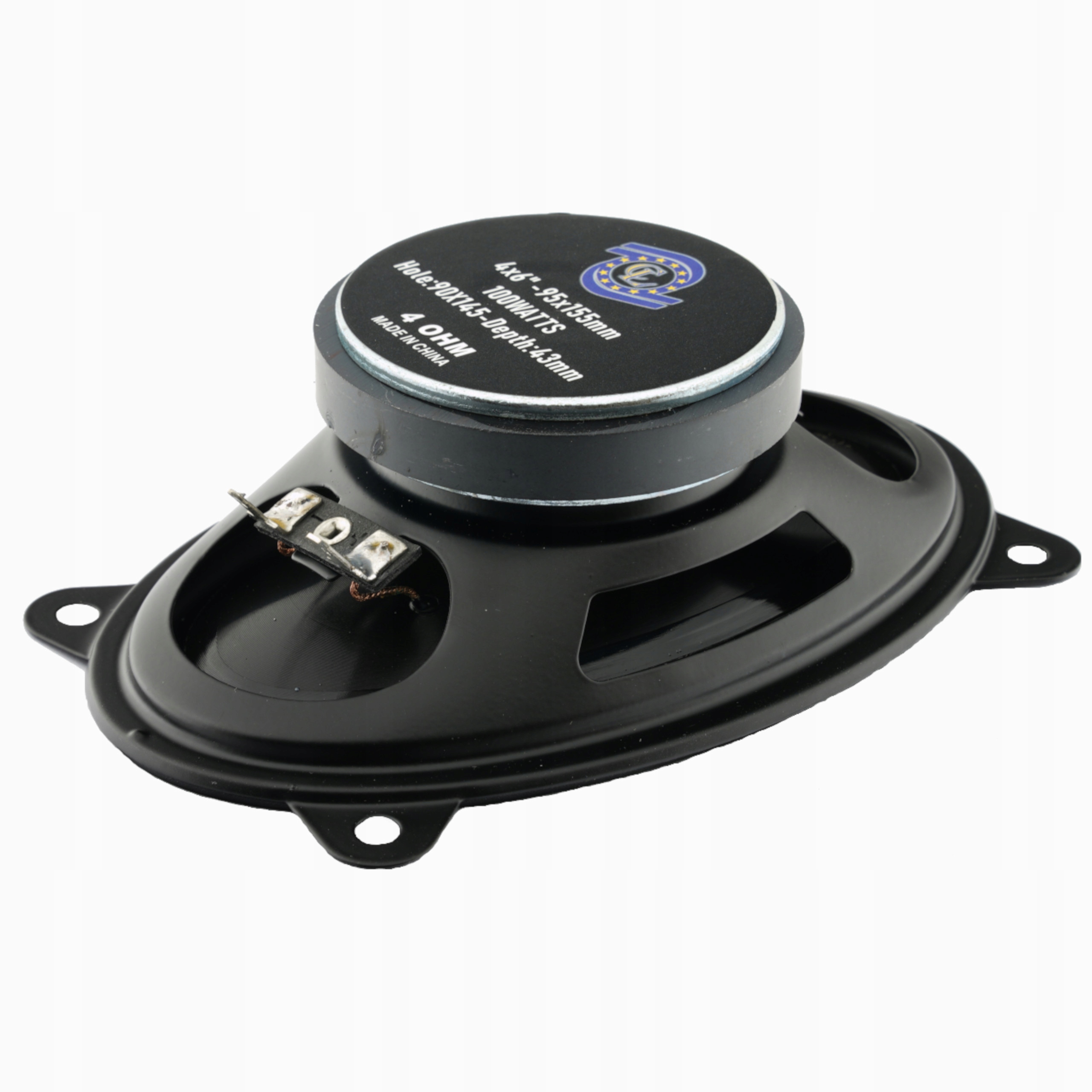 Głośniki samochodowe 4x6 cala KIA SEPHIA PEUGEOT BOXER SEAT CORDOBA Model 95x155