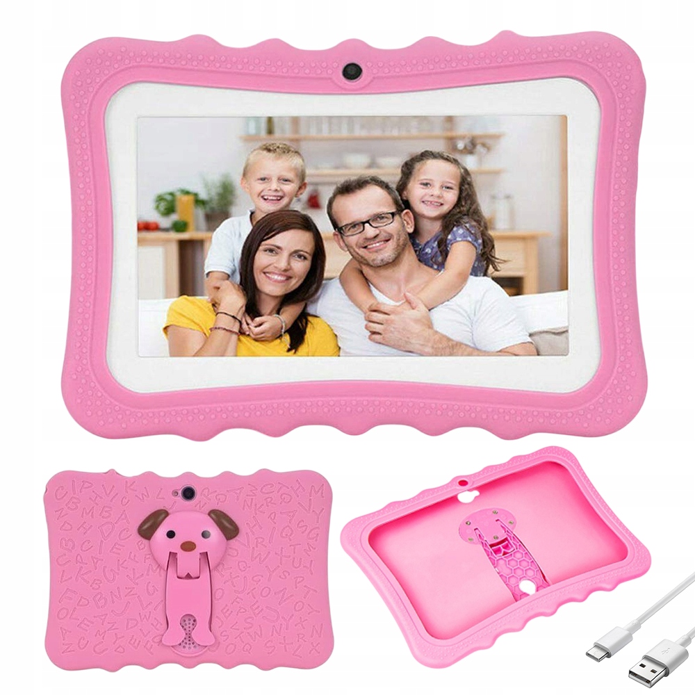 Tablet Dla Dzieci 7" Edukacyjny Gry Zabawki Zestaw Android Wifi 2/32 Gb