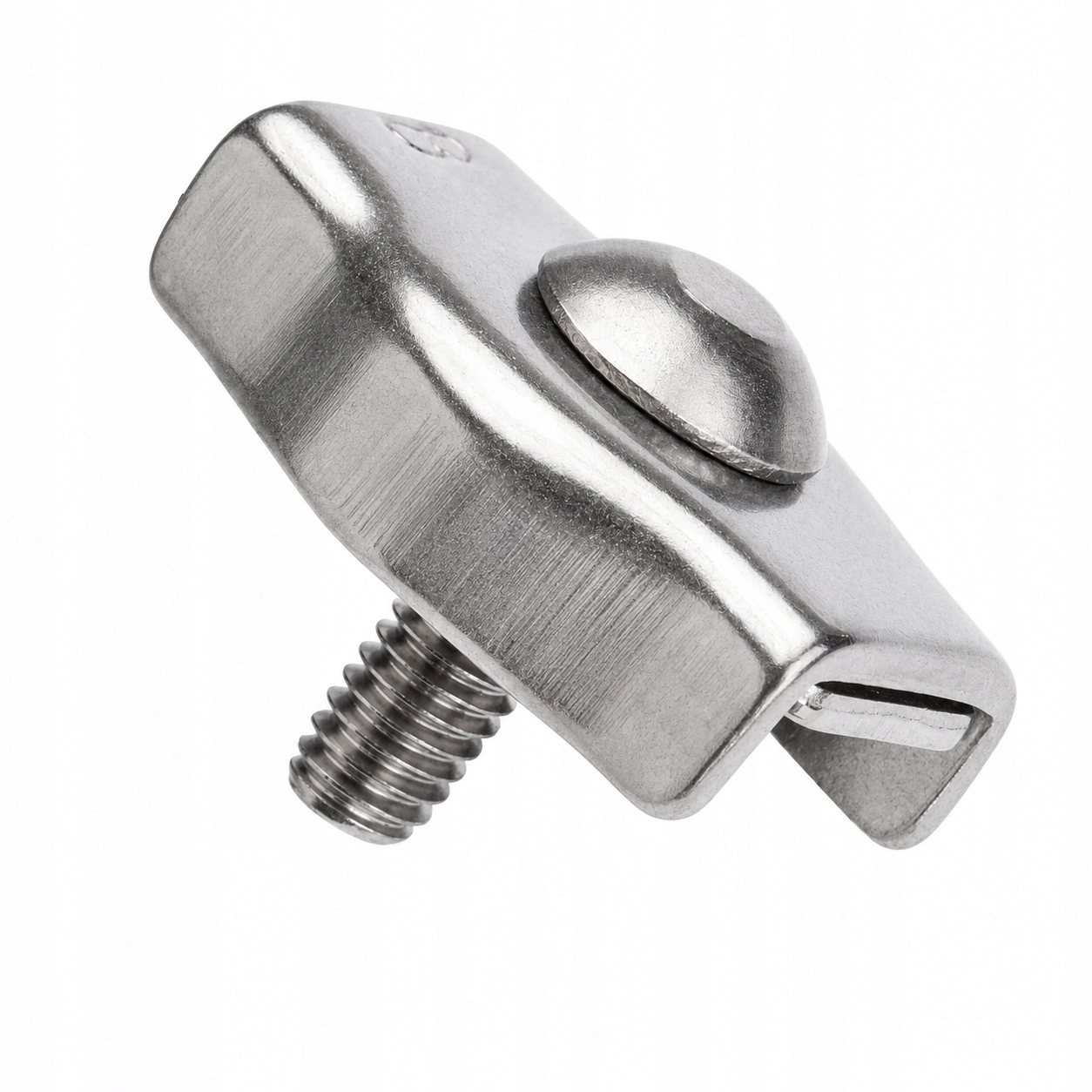 6 mm Zacisk Linowy Simplex Pojedynczy 8330 A4 Kwasoodporny 1 szt.