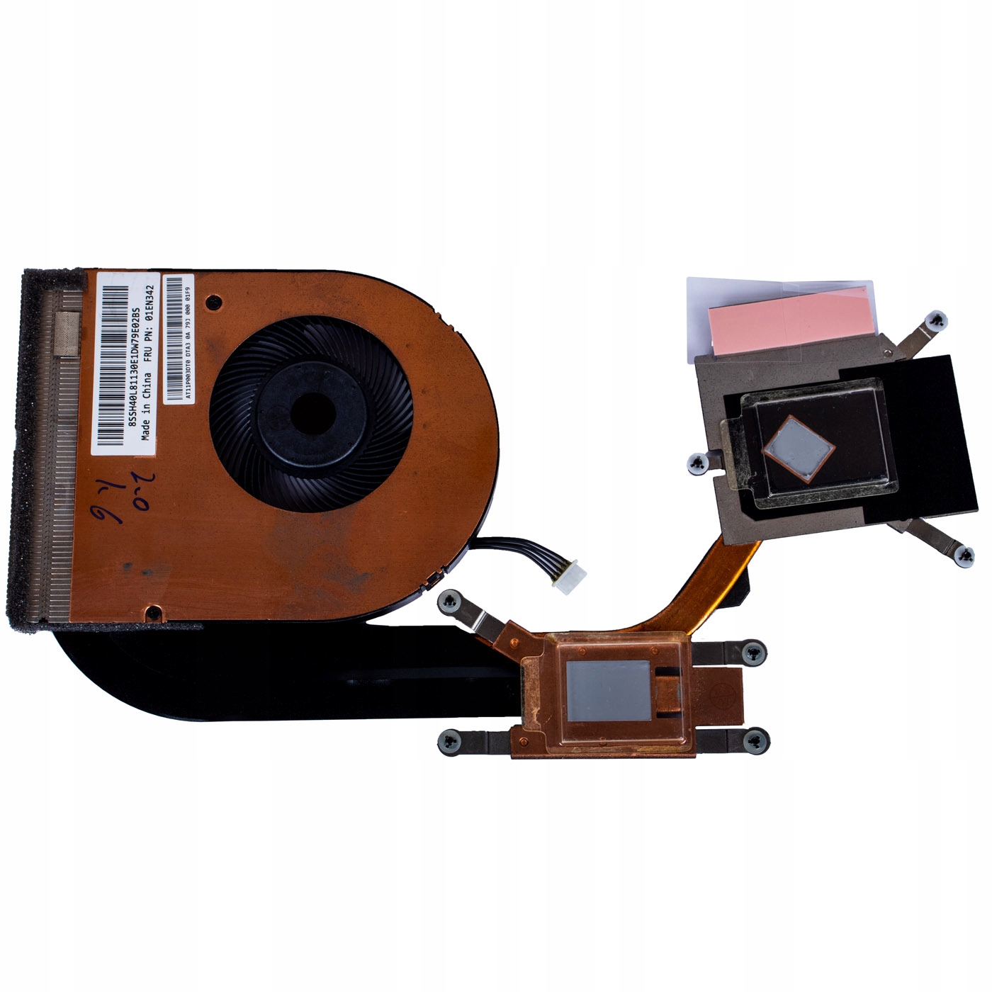 Ventilátor chladiče Lenovo ThinkPad E570 25W chladicí systém