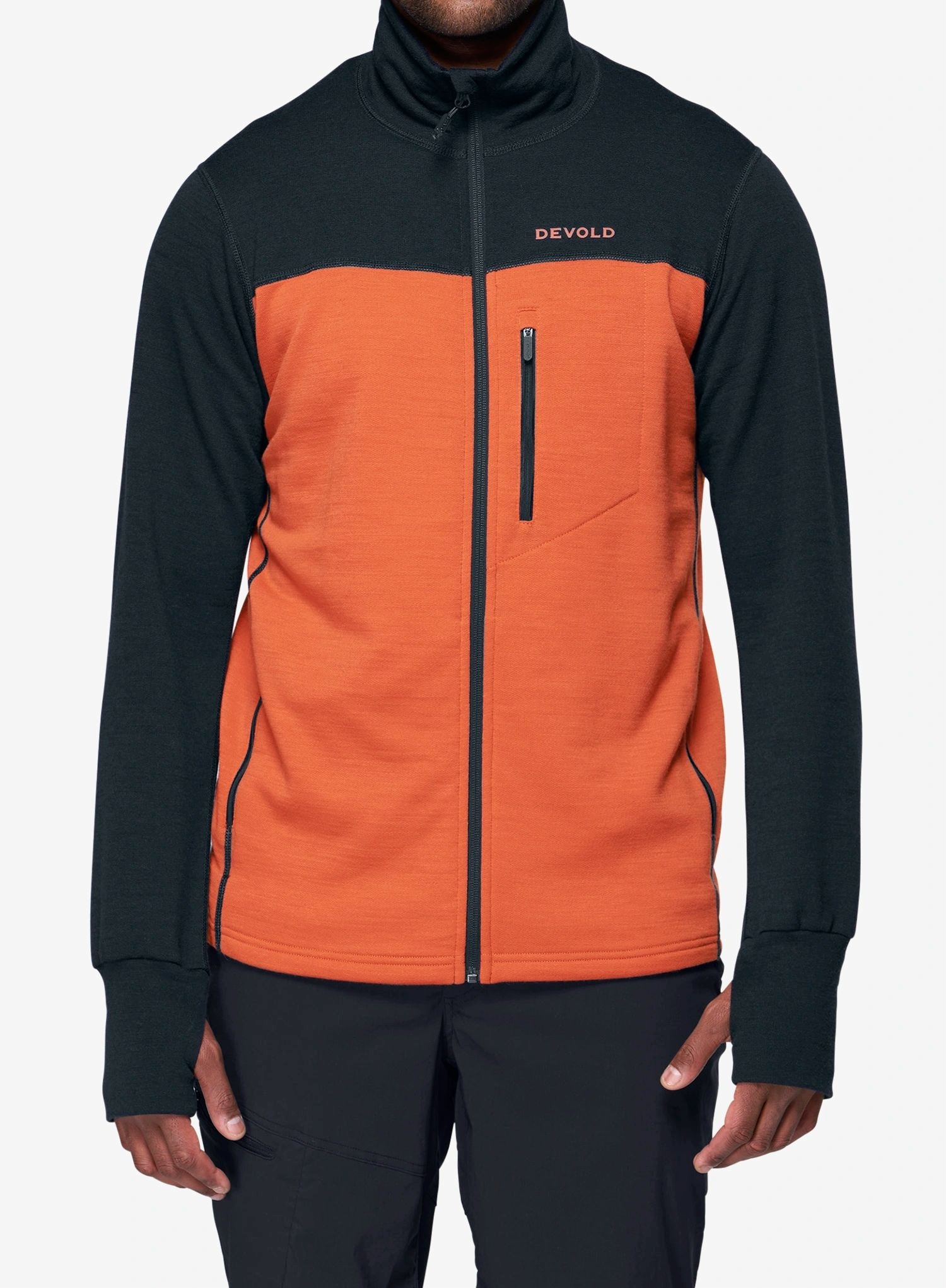 Bunda Devold Explorer Merino Jkt brick/ink S