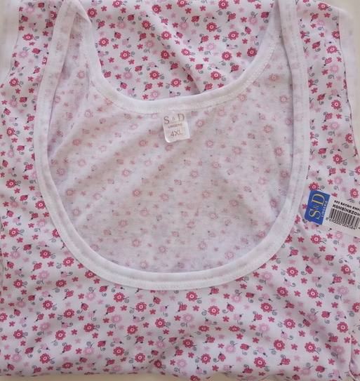

Bawełniana halka Damska na ramiączkach - 2XL
