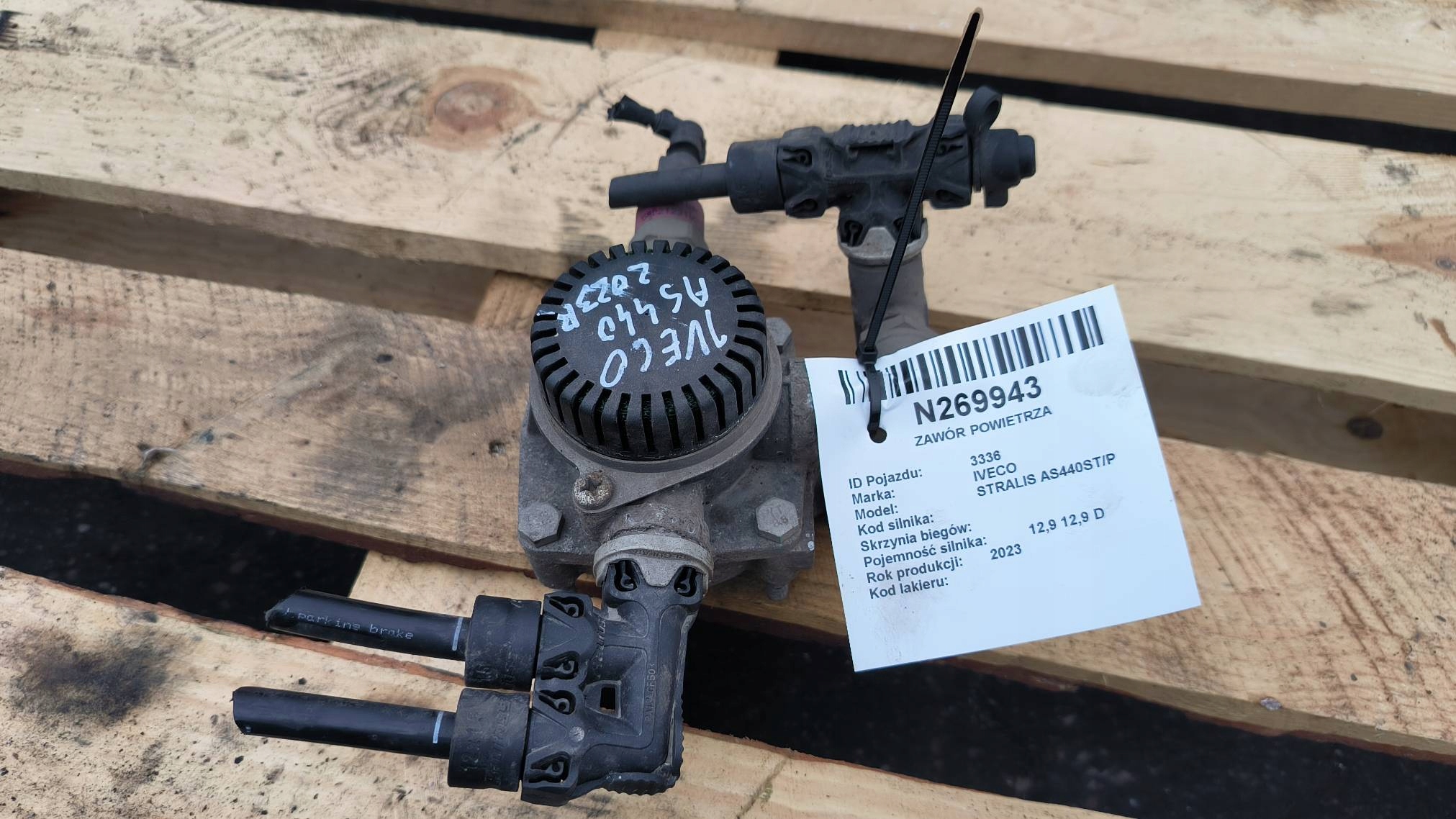 Sensor PRZEKAZNIKOWY K127012 IVECO STRALIS AS440ST/P