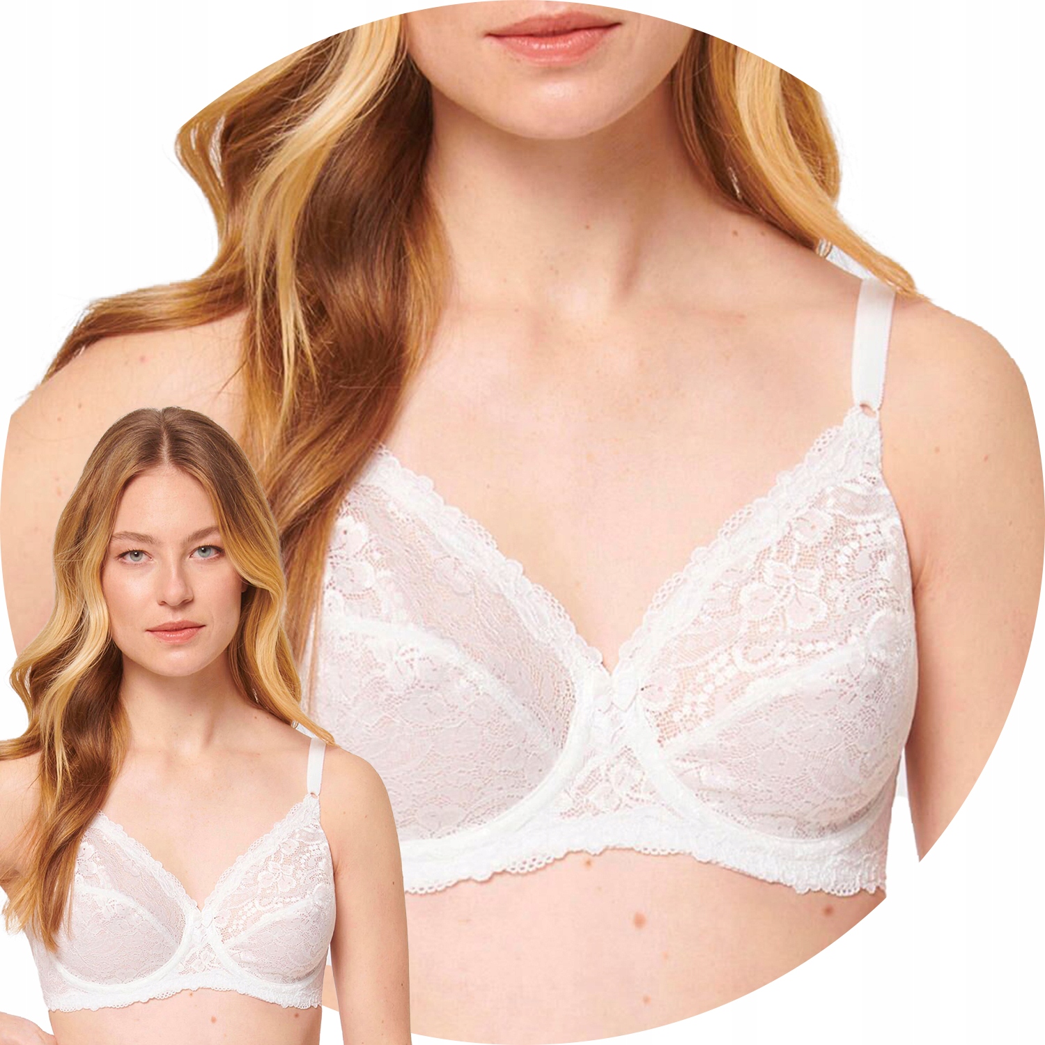 Triumph 10166802 Compliment W X 0026 bílá 100E Měkká podprsenka