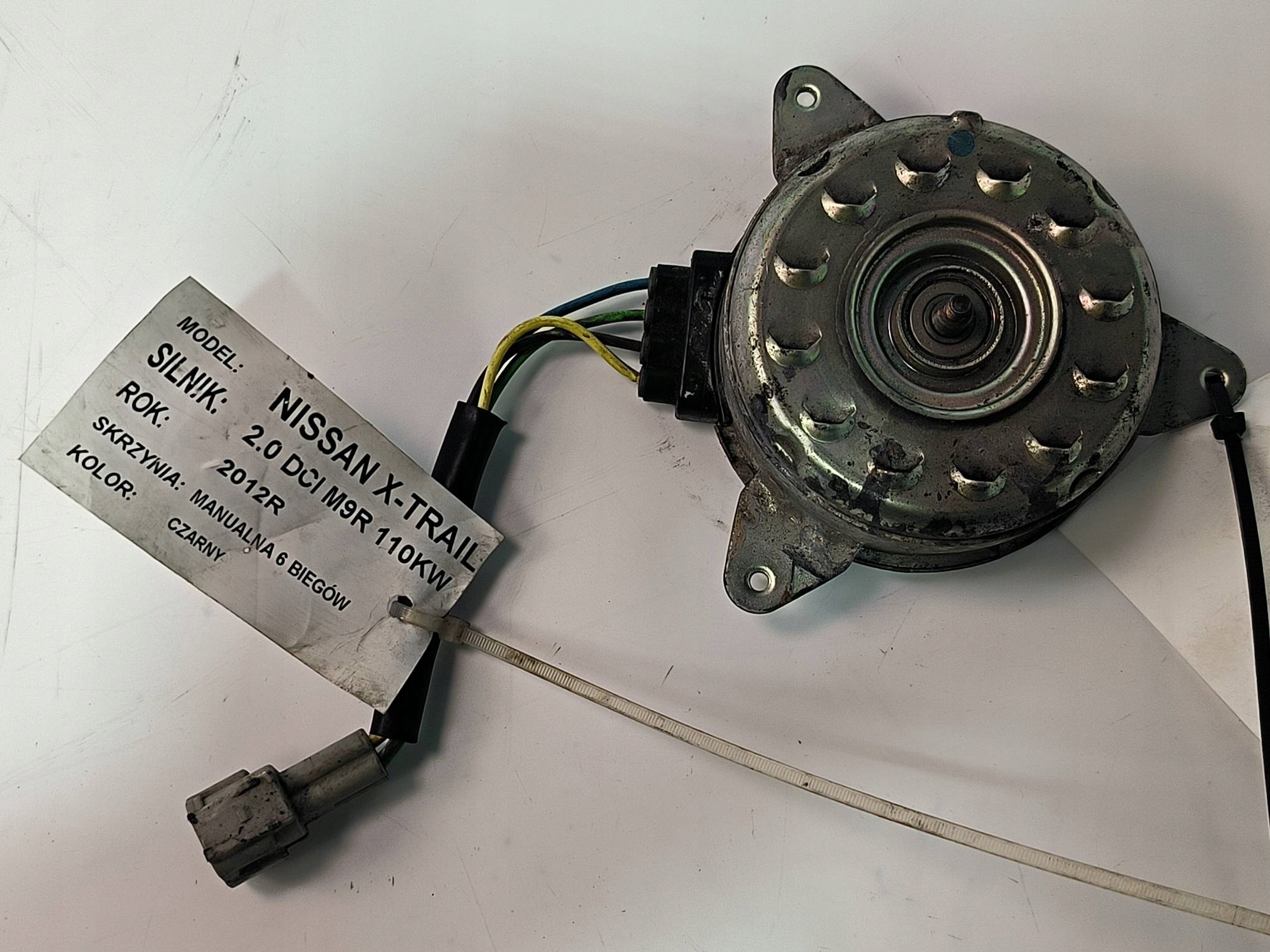 ventilátor chladiče A7501001 NISSAN X-TRAIL